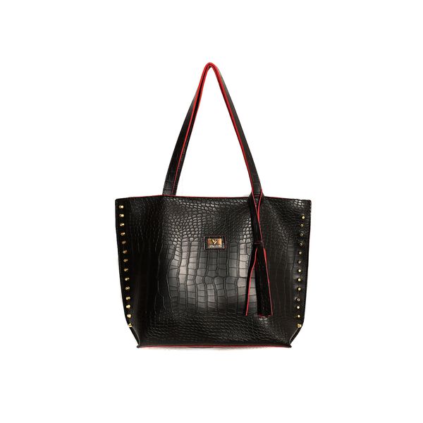 BOLSA FEMININA SACOLA PRETA -VINLENE