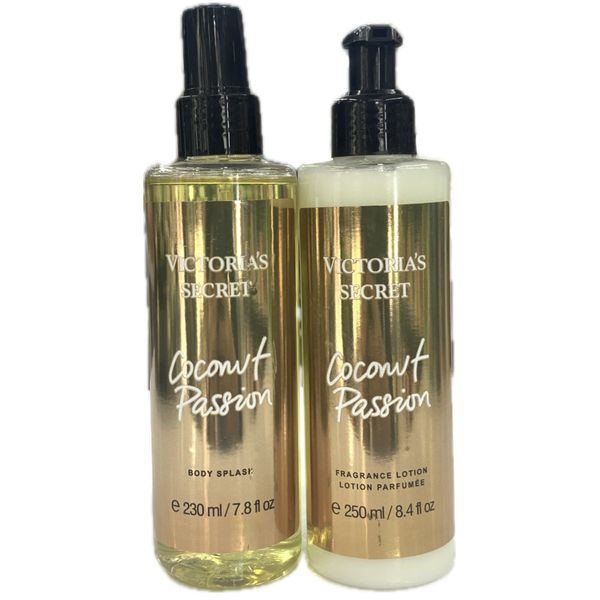 Kit Body Lotion + Body Splash Victoria's Secret Coconut Passion 230ml 