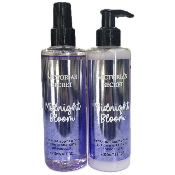 Kit Body Lotion + Body Splash Victoria's Secret Midnight Bloom 230ml 