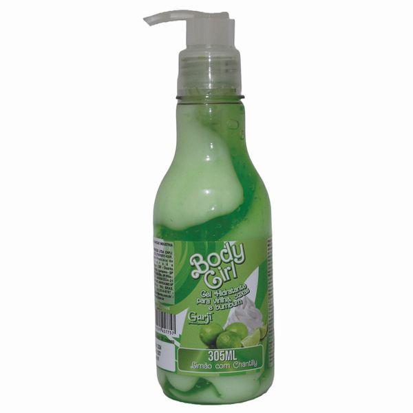 Body Girl Gel Hidratante Beijável ( fragrância limão com chantilly) 305ml