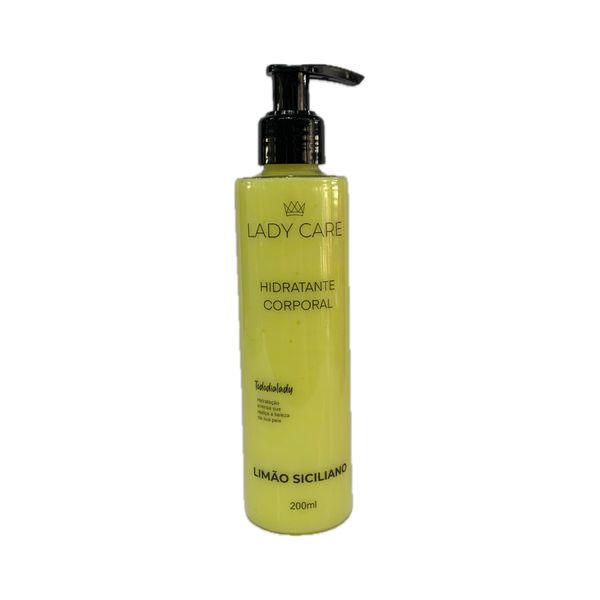 Lady Care Limão Siciliano Hidratante Corporal 200ml 