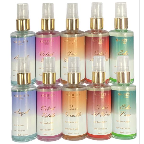 Kit 10 Perfumes Capilar Secret's Hair