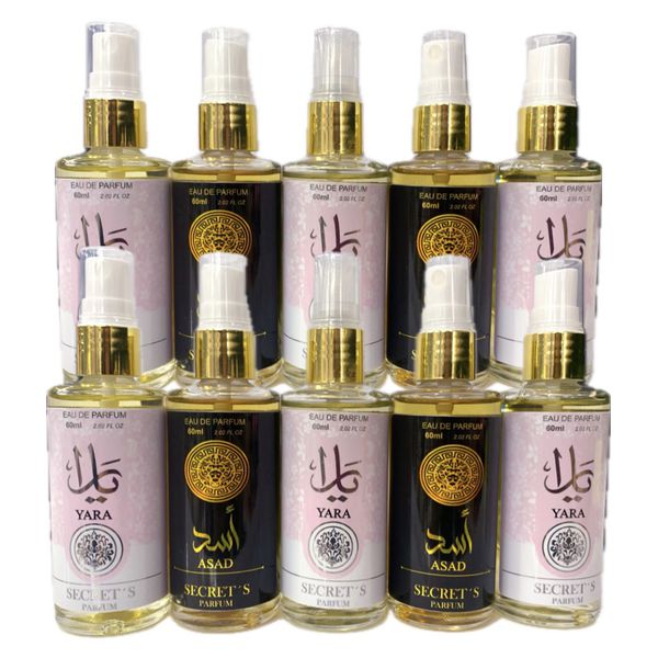 Kit "10" Secret's Parfum 60ml 