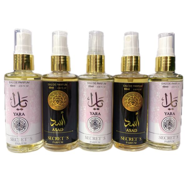 Kit "5" Secret's Parfum 60ml 