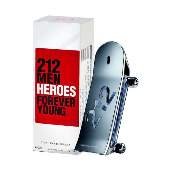 Perfume 212 Men Heroes EDT Carolina Herrera 50ml VINTAOCOSMETICOS