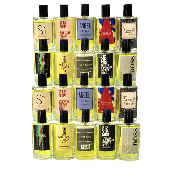 kit "20" perfumes importado contratipo 50ml