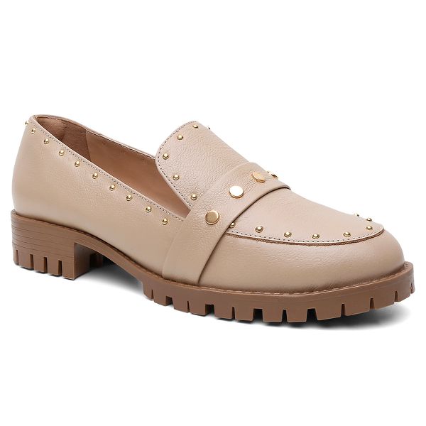 Mocassim Violanta Salete Bege