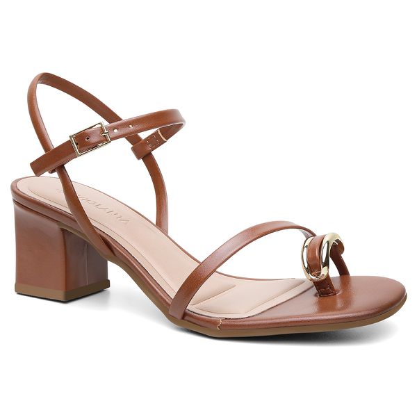 Sandália Violanta Olivia Caramelo