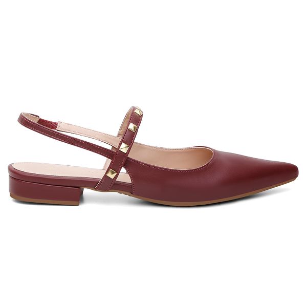 春 SLINGBACK VIOLANTA JADE MARSALA | Violanta Calçados Femininos