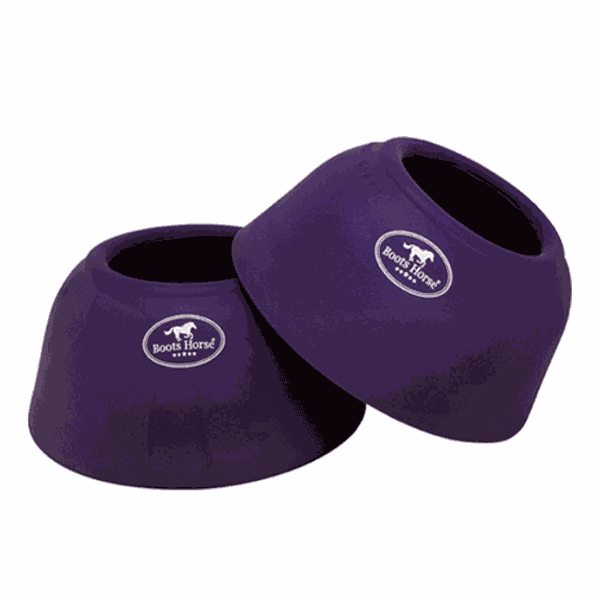 Cloche de Borracha Boots Horse Roxo