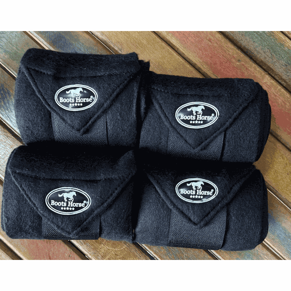 Liga de Descanso Boots Horse Preto