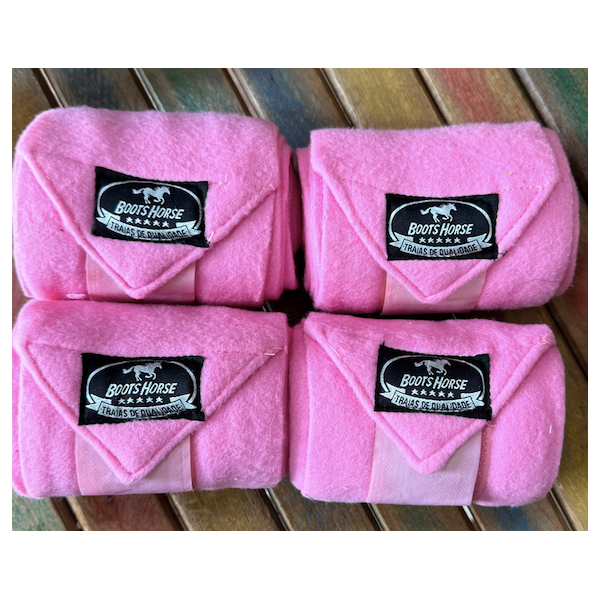 Liga de Descanso Boots Horse Rosa