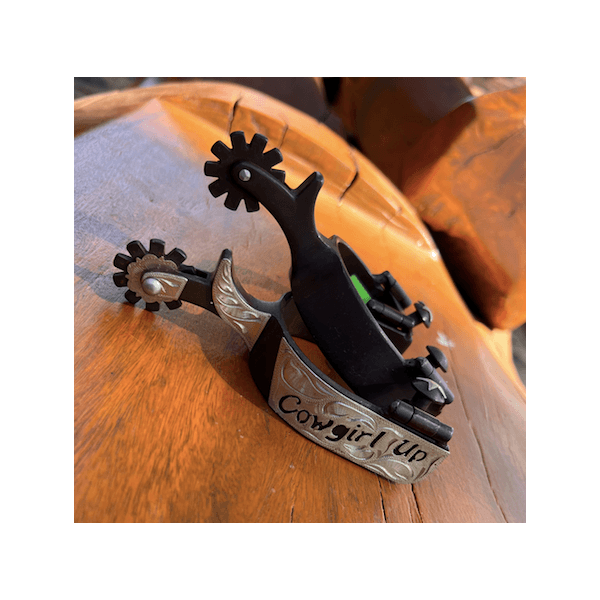 Espora Importada Cowgirl Up Marrom