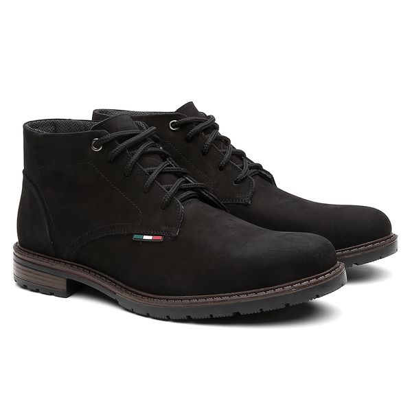 BOTA COTURNO MASCULINO VITIELLO PRETO