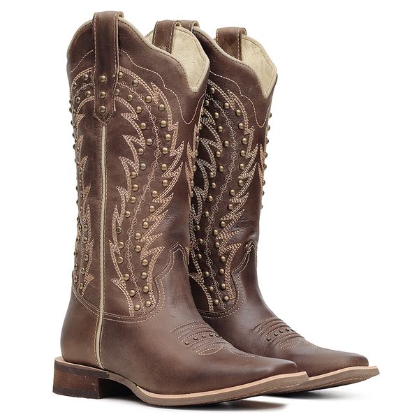 Bota Feminina - Dallas Brown - Nevada - Vimar Boots - 13174-C-VR