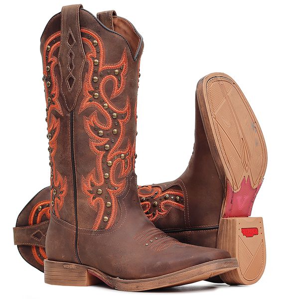Bota Feminina Dallas Castor Dallas Castor Freedom Flex Rustic 13190 A VR