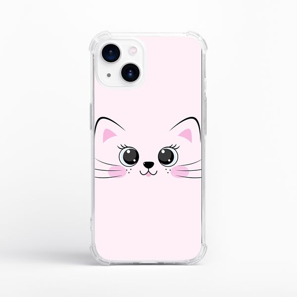 Capinha Para Celular Estampa Gatinho Minimalist