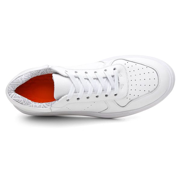 Tênis Sneakers Feminino Em Couro Letigimo Vittal - T200-BCO