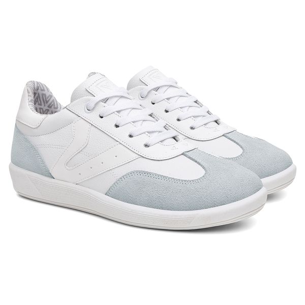 Tênis Feminino Em Couro Vittal Estela Branco