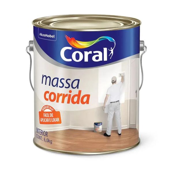 Massa Corrida 3,6L - Coral