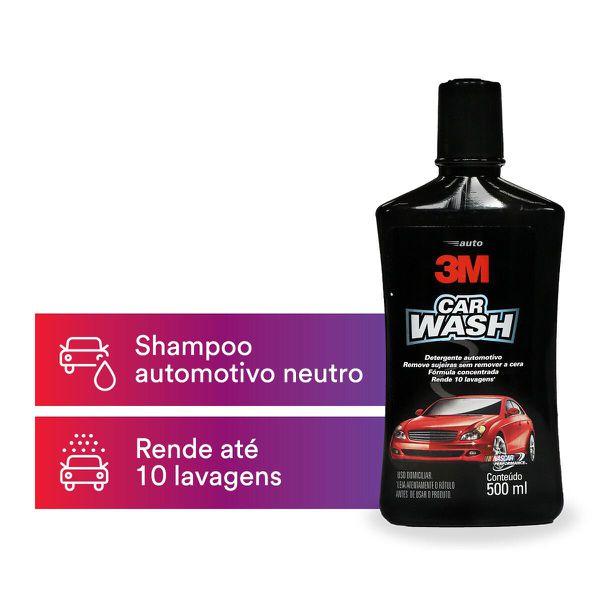 SHAMPOO CAR WASH 500ML 3M