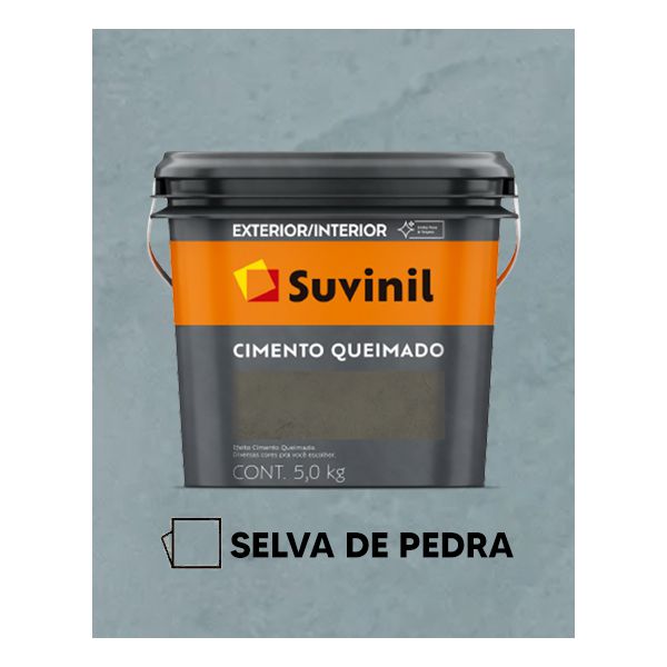 Cimento Queimado 5KG Suvinil - Selva de Pedra 