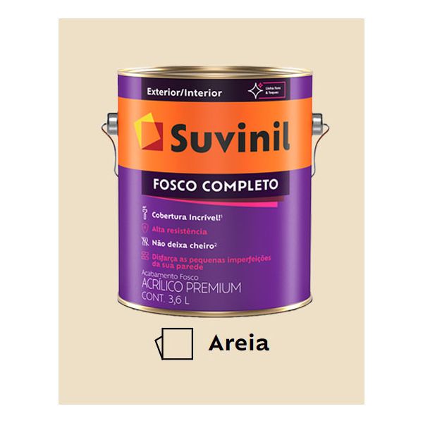 Tinta Fosco Completo Suvinil - Areia