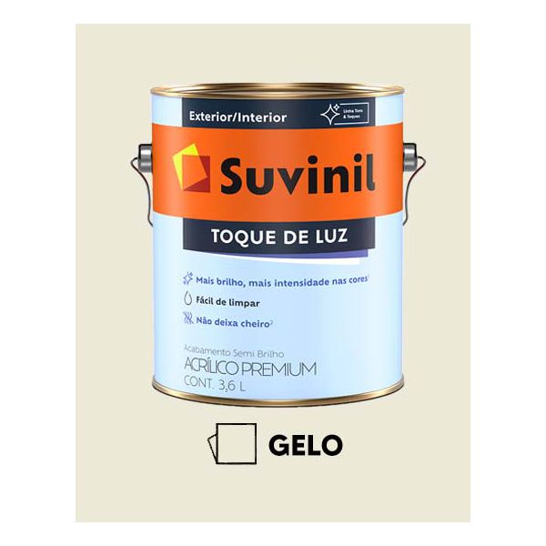 TINTA TOQUE DE LUZ SUVIIL - GELO