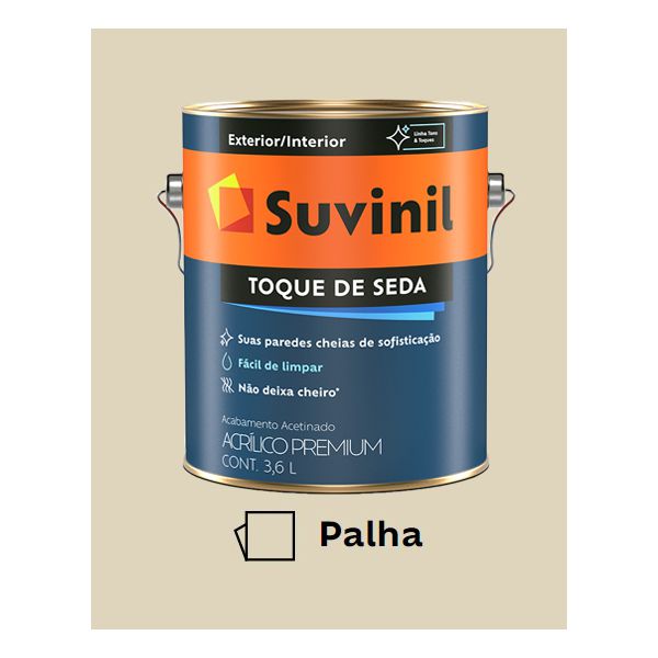 Suvinil Toque De Seda Acetinado – Palha