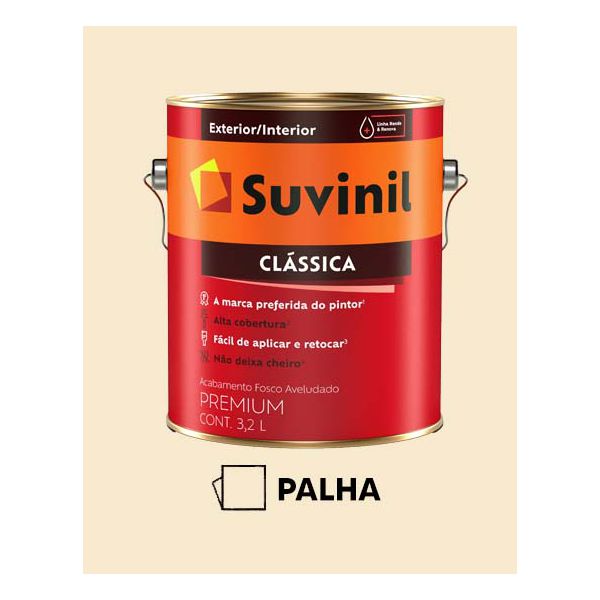 Tinta Clássica Suvinil - Palha