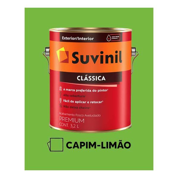 Tinta Clássica Suvinil - Capim-limão