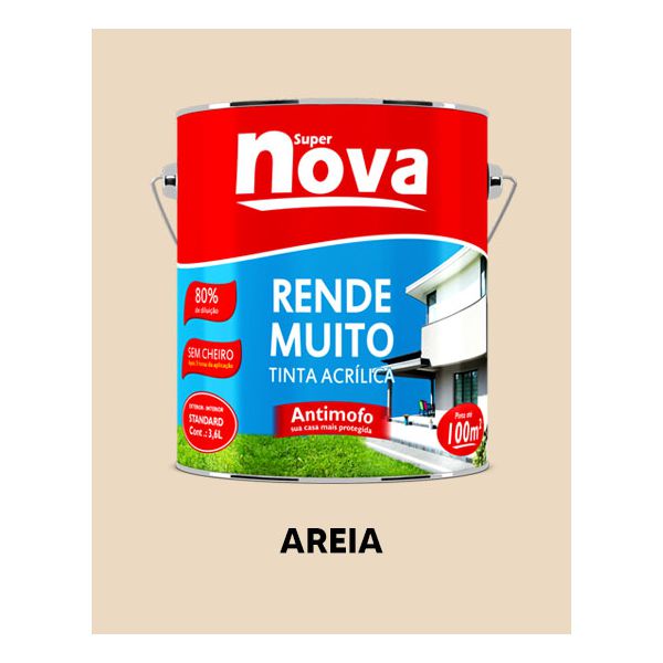 Tinta Rende Muito Super Nova – Areia