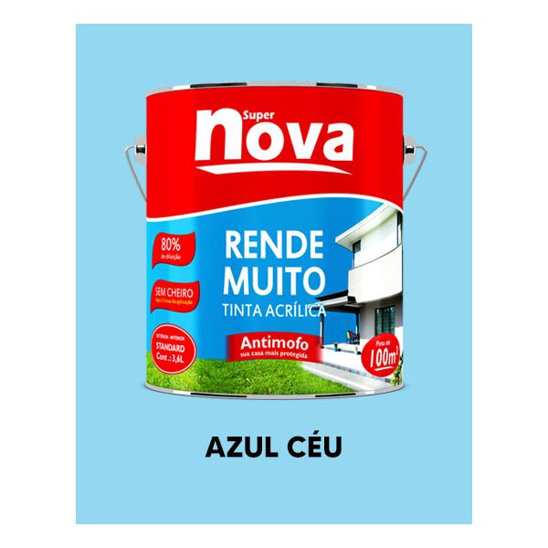 Tinta Rende Muito Super Nova – Azul céu