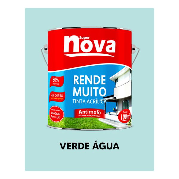 Tinta Rende Muito Super Nova – Verde Água