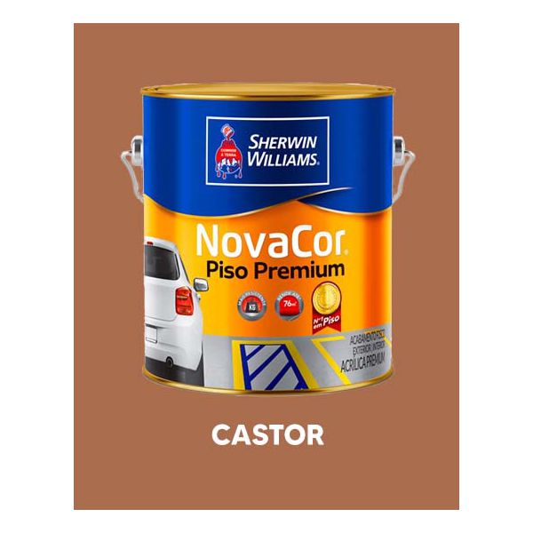 Tinta Piso Novacor - Castor