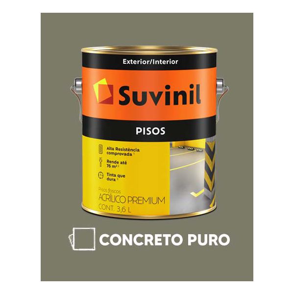 Tinta Piso Suvinil - Concreto Puro