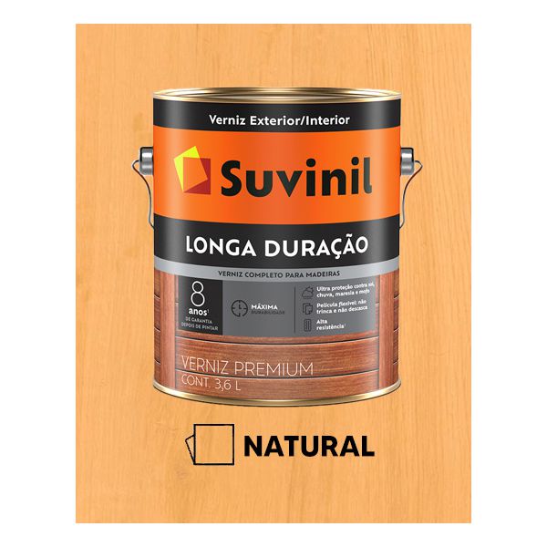 Verniz Longa Duração Suvinil - Natural