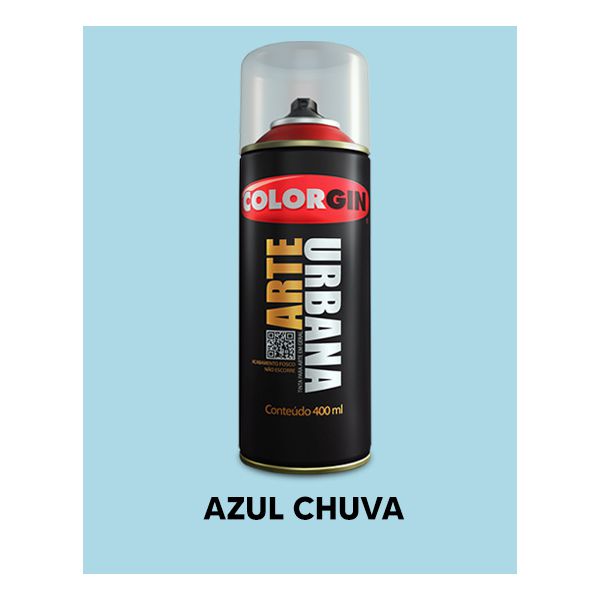 Spray Arte Urbana 400ml - Azul Chuva