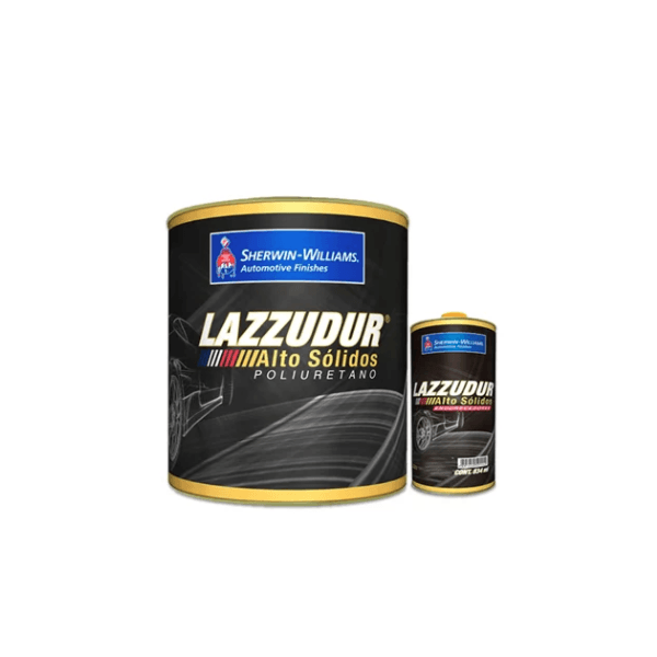 VERNIZ AUTOMOTIVO 0,9L FOSCO KIT (VERNIZ 750ML + CATALIZADOR 150ML) LAZZURIL