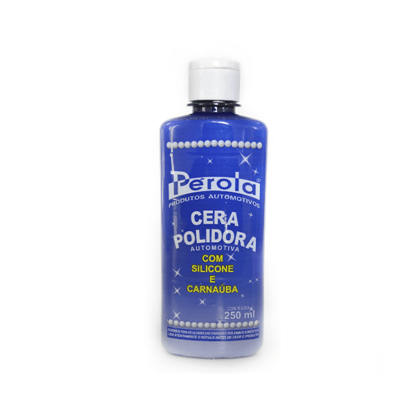 Cera Polidora Automotiva 250ml - Pérola