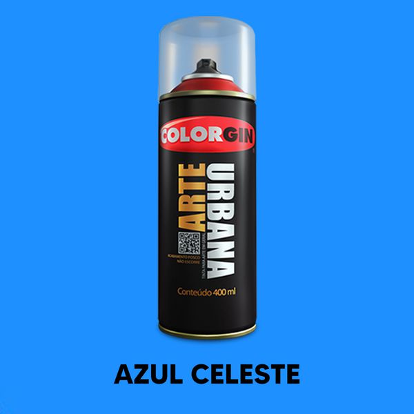 Spray Arte Urbana 400ml - Azul Celeste