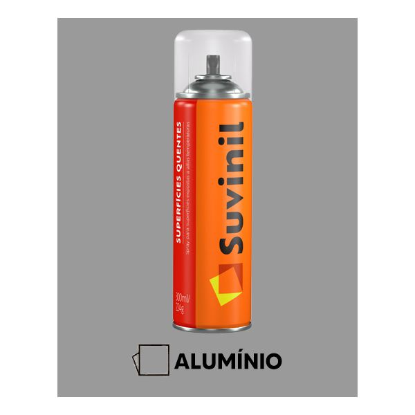 Spray Superfícies Quentes Suvinil - Alumínio 