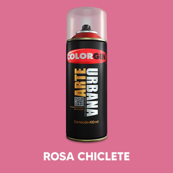 Spray Arte Urbana 400ml - Rosa Chiclete