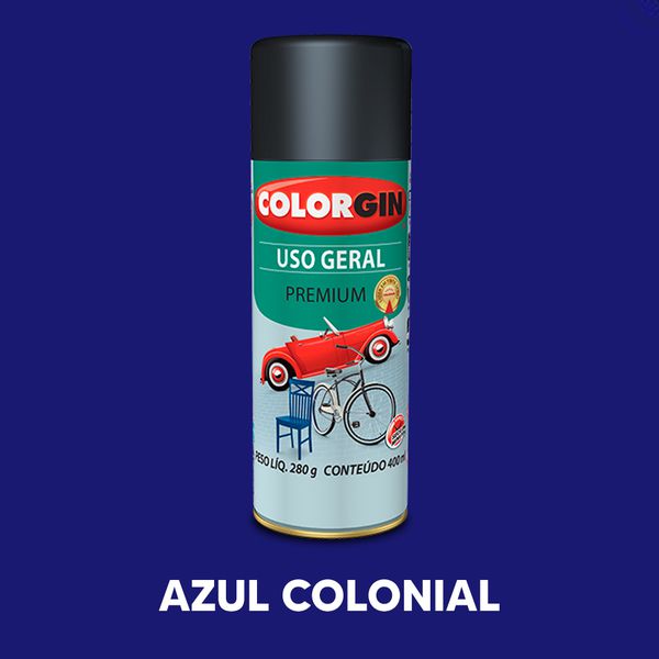 Spray Uso Geral Colorgin - Azul Colonial