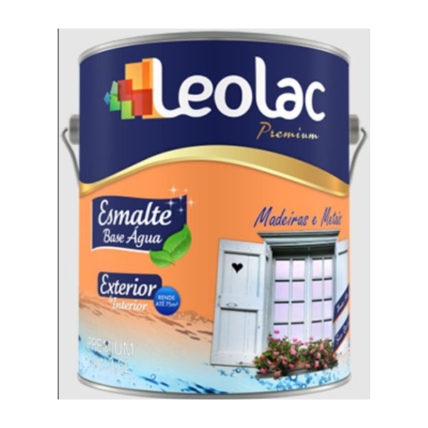 Esmalte Base Água Branco Leolac 900ml
