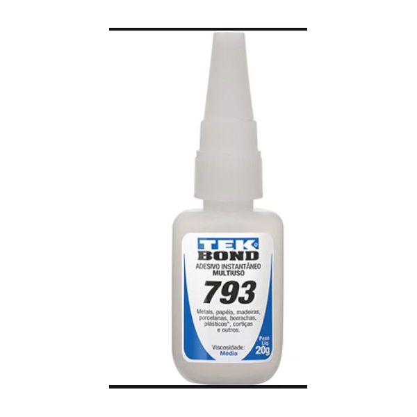ADESIVO INSTATANEO MULTIUSO 793 20GR TEK BOND