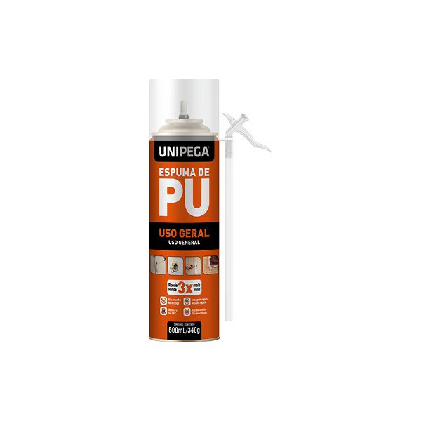 Espuma de PU Uso Geral Unipega 340g