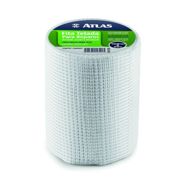 Fita telada para drywall 100mm x 20m AT2920 - ATLAS