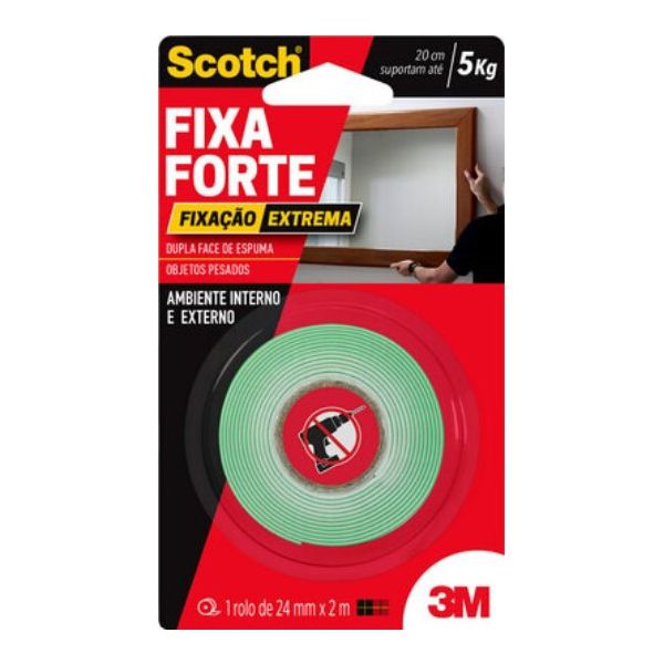 FIXA FORTE EXTREME 24MM X 2M 3M