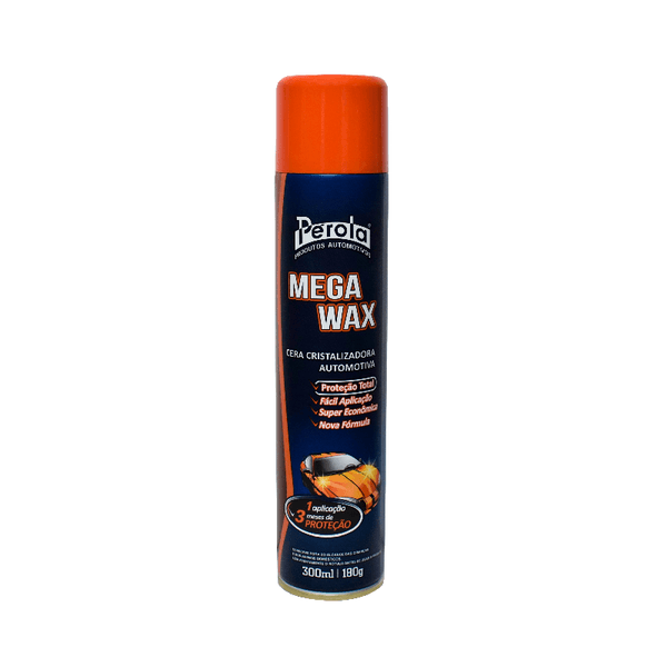 Mega Wax Cera Cristalizadora 300ml - Pérola